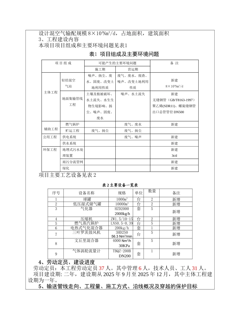 城市轻烃混空管道燃气环境影响评价报告_第3页