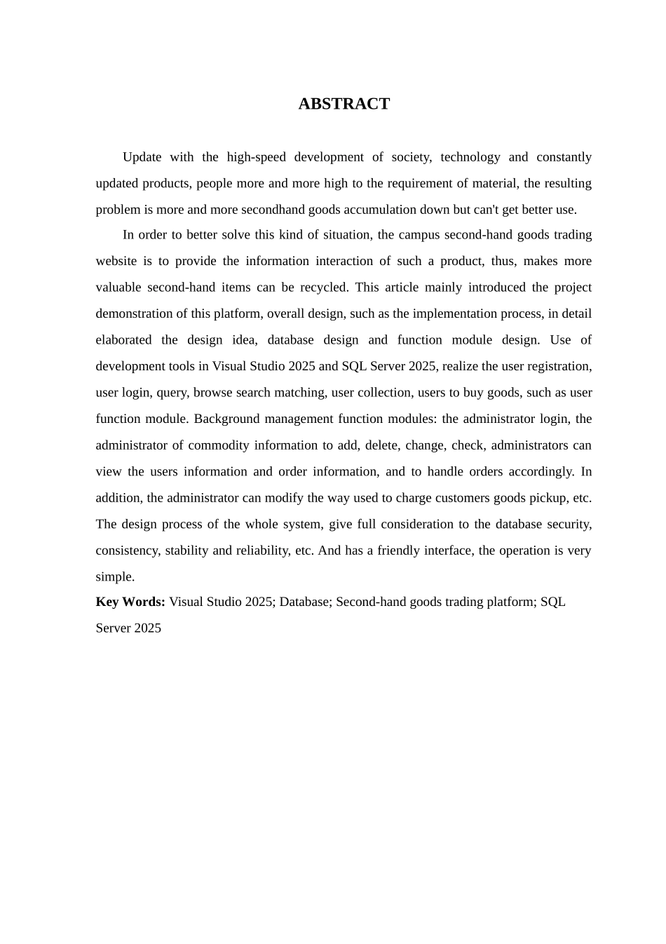 基于.NET的校园二手交易系统_第3页