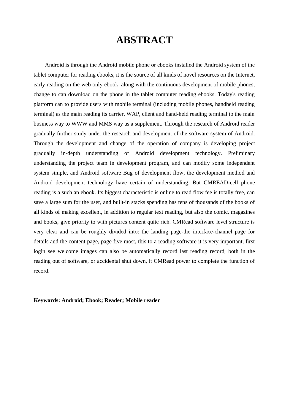 基于Android手机电子书阅读器设计与实现_第3页