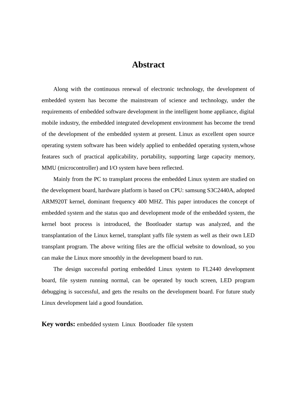 基于arm9的linux操作系统移植---大学毕业设计_第3页