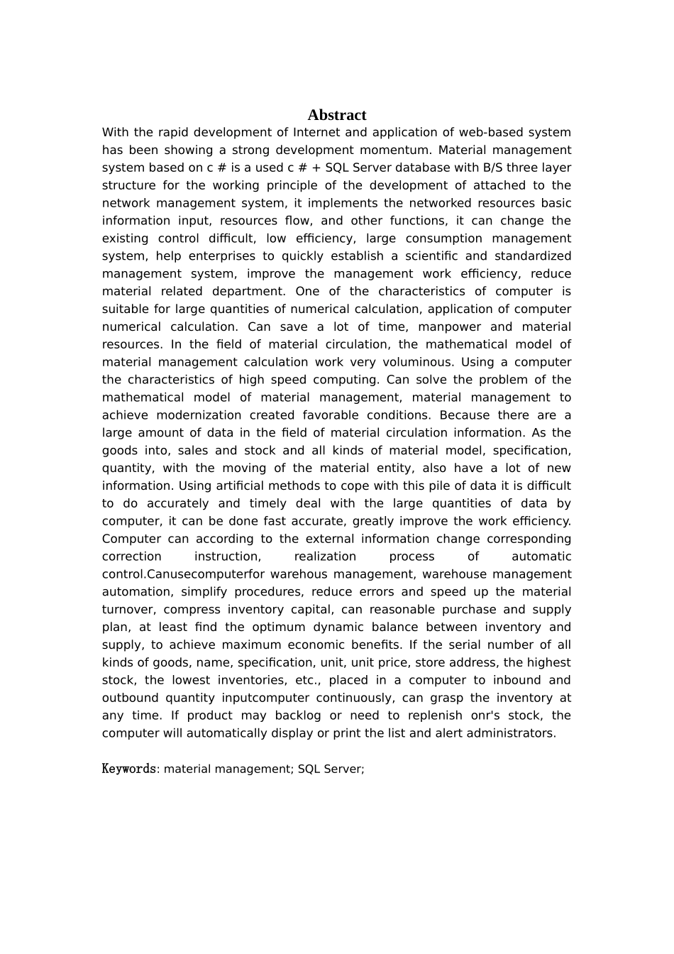基于c#的井下作业工具管理系统子系统大学本科毕业论文_第2页