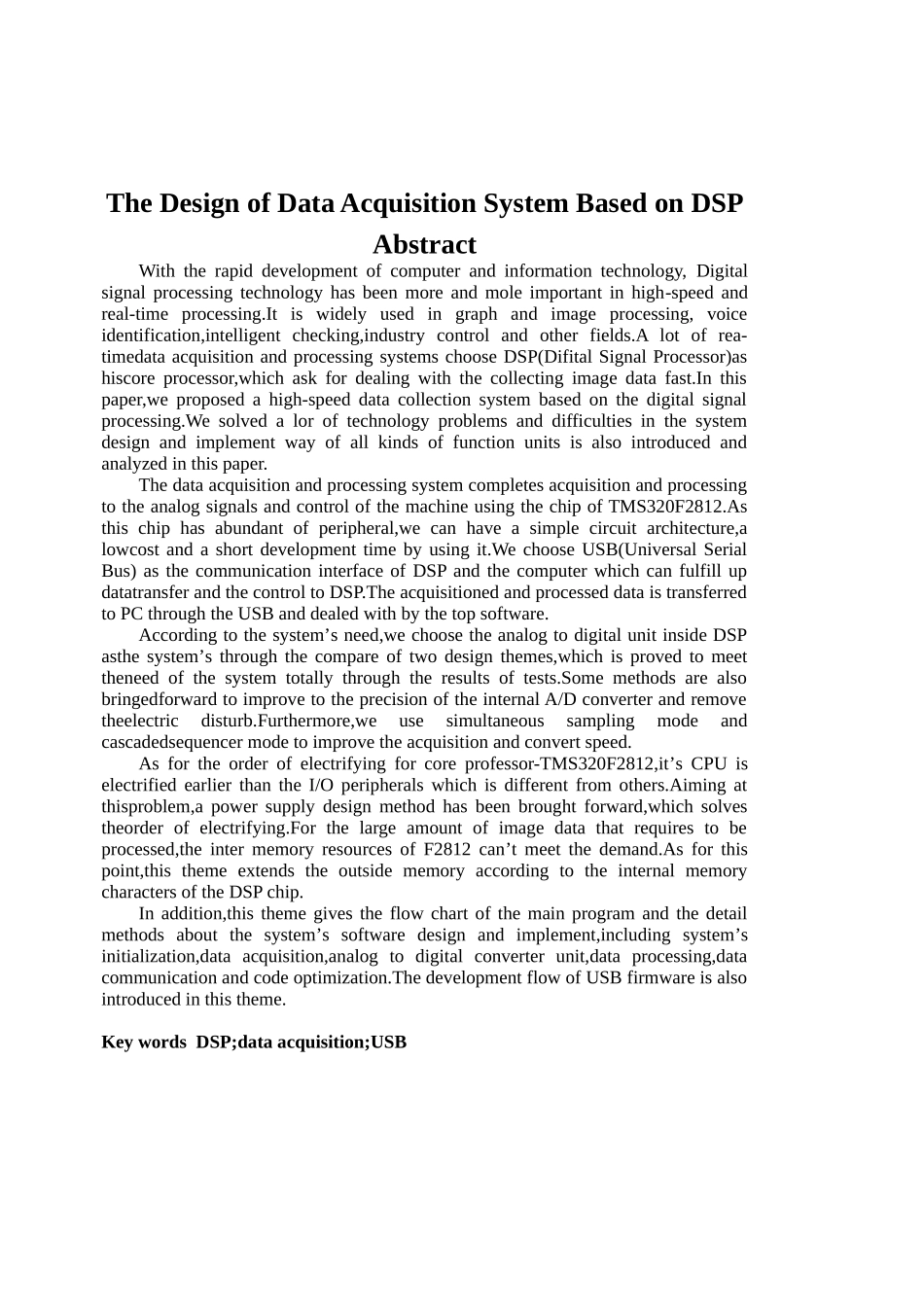 基于dsp数据采集系统设计-学位论文_第2页
