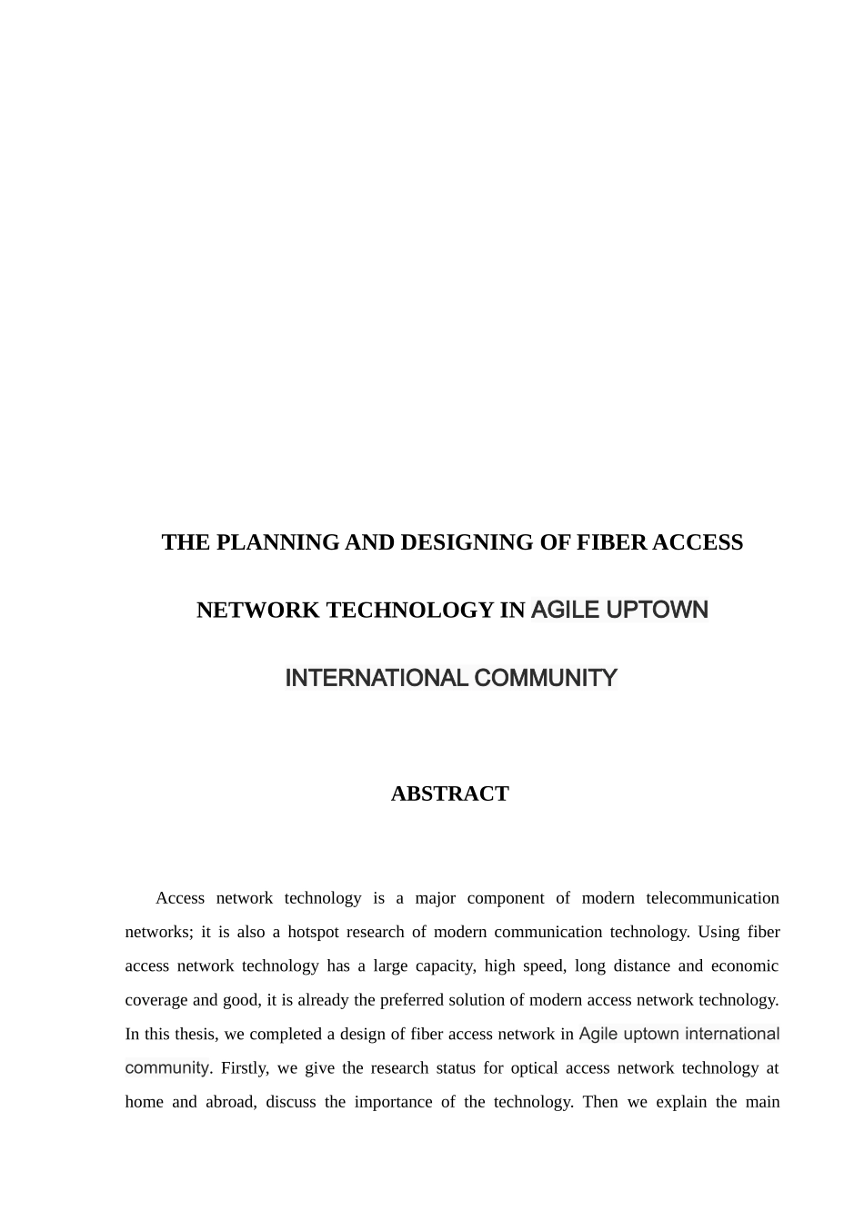 基于gsm的敏捷上城国际小区室内覆盖设计通信工程论文定稿大学毕设论文_第3页