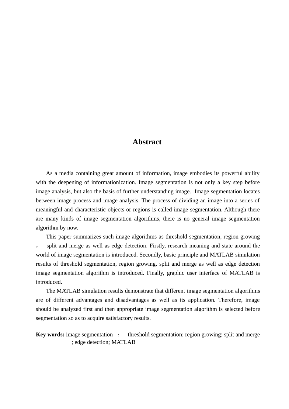 基于matlab的图像分割算法研究与仿真-本科论文_第2页