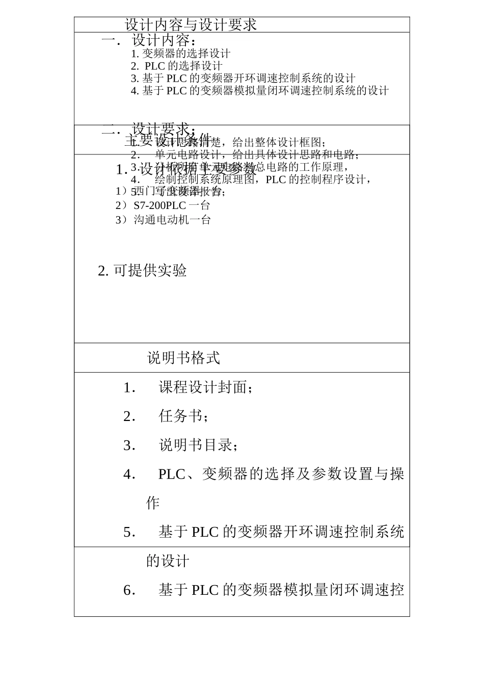 基于plc的变频调速控制系统本科论文_第2页