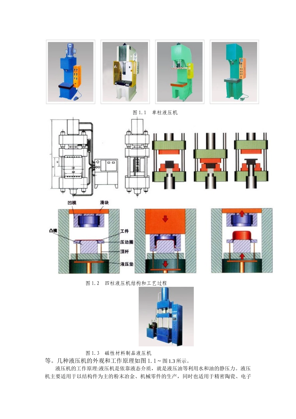 基于PLC的四柱万能液压机液压系统设计论文_第2页