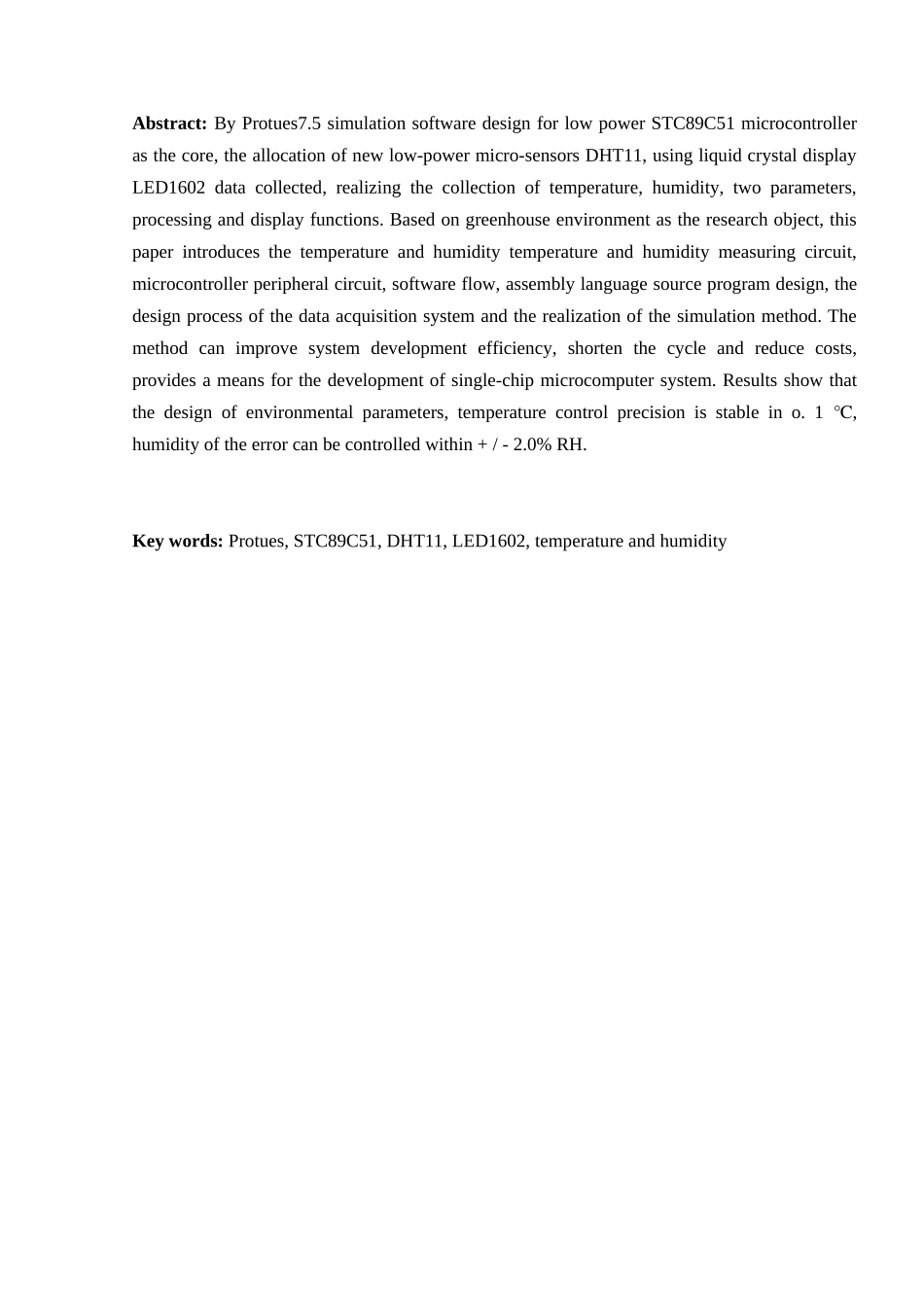 基于protues的温湿度测量系统设计学士学位论文_第3页