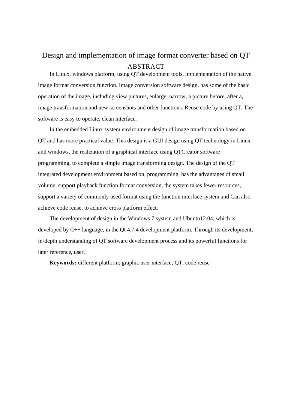 基于qt的图像格式转换器设计与实现学士学位论文_第2页
