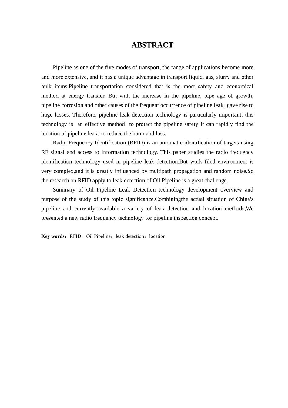 基于RFID技术的输油管道泄漏检测技术研究-软件类_第3页