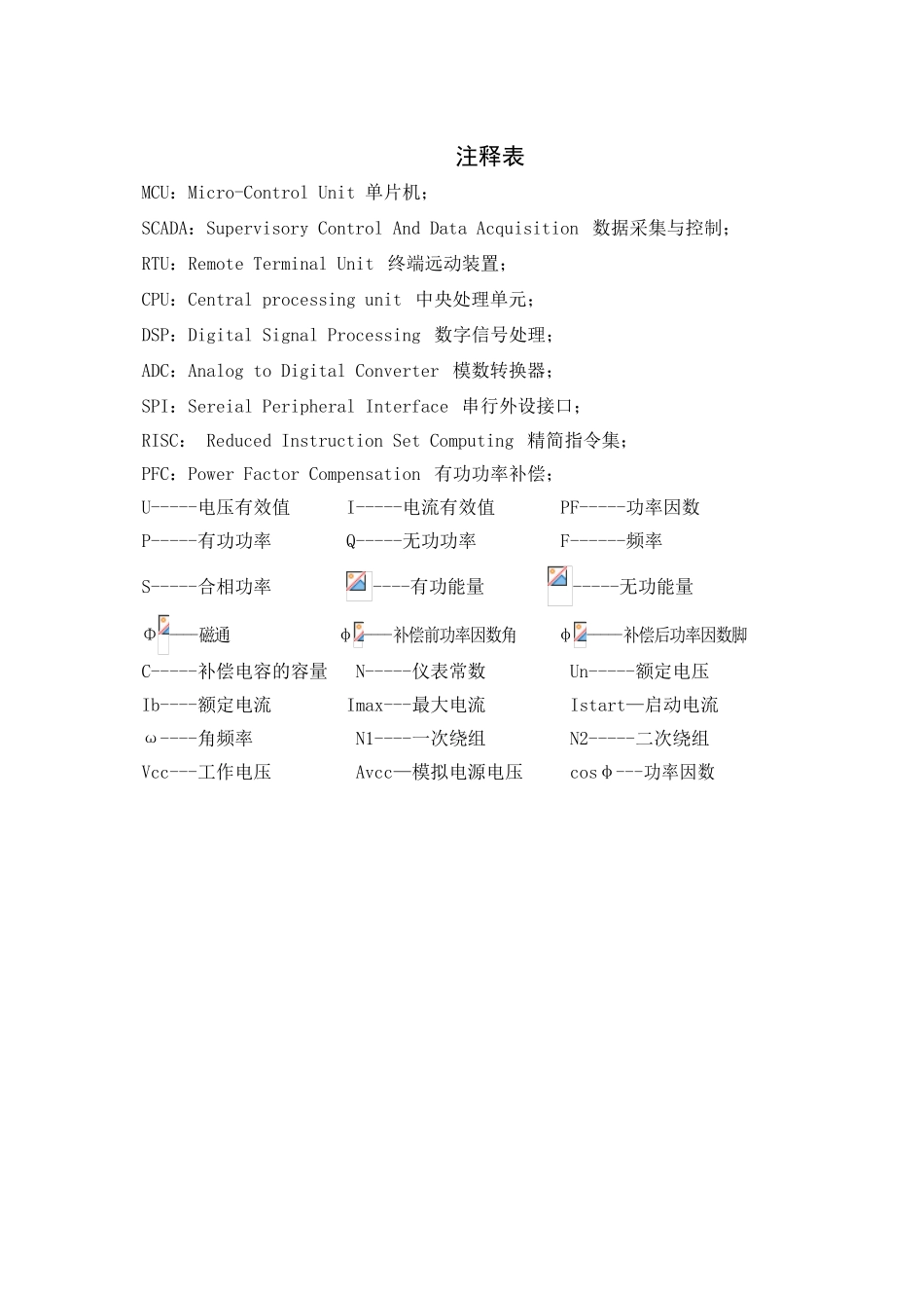 基于单片机的低压配电网综合参数测控系统研究大学论文_第3页