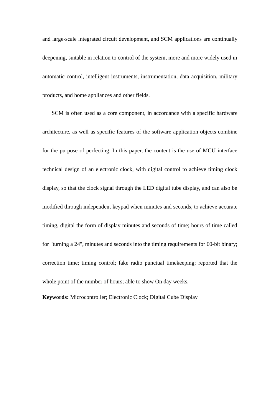 基于单片机的多功能数字钟的设计学士学位论文_第3页
