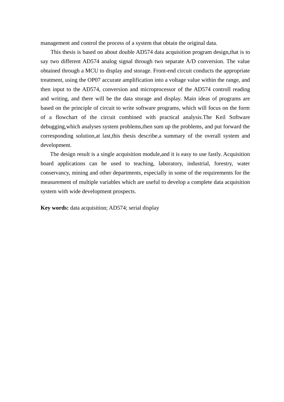 基于双ad574数据采集板的软件设计—-毕业论文设计_第3页