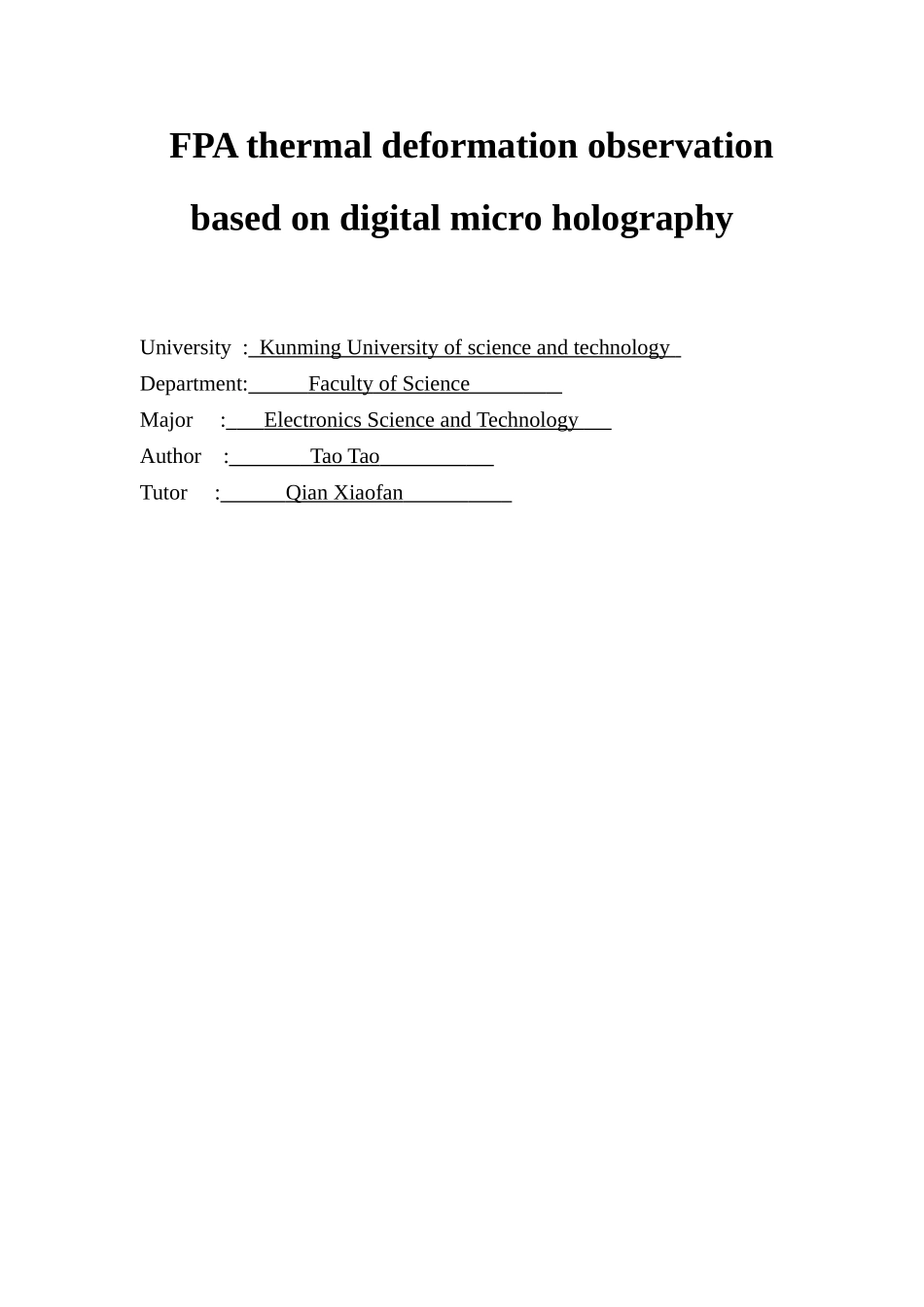 基于显微数字全息的fpa热形变观测本科学位论文_第3页