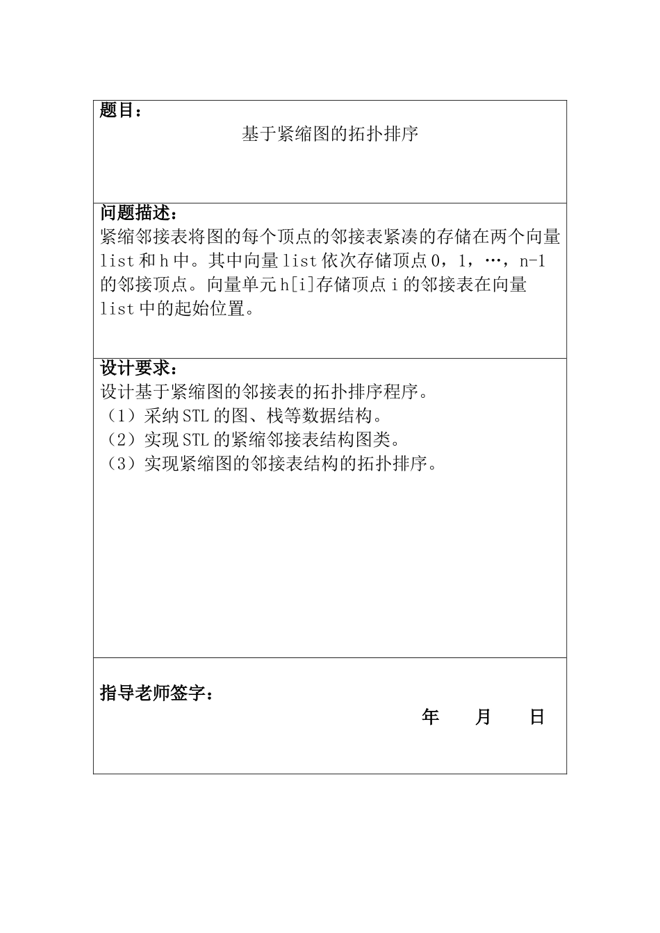 基于紧缩图的邻接表的拓扑排序_第3页