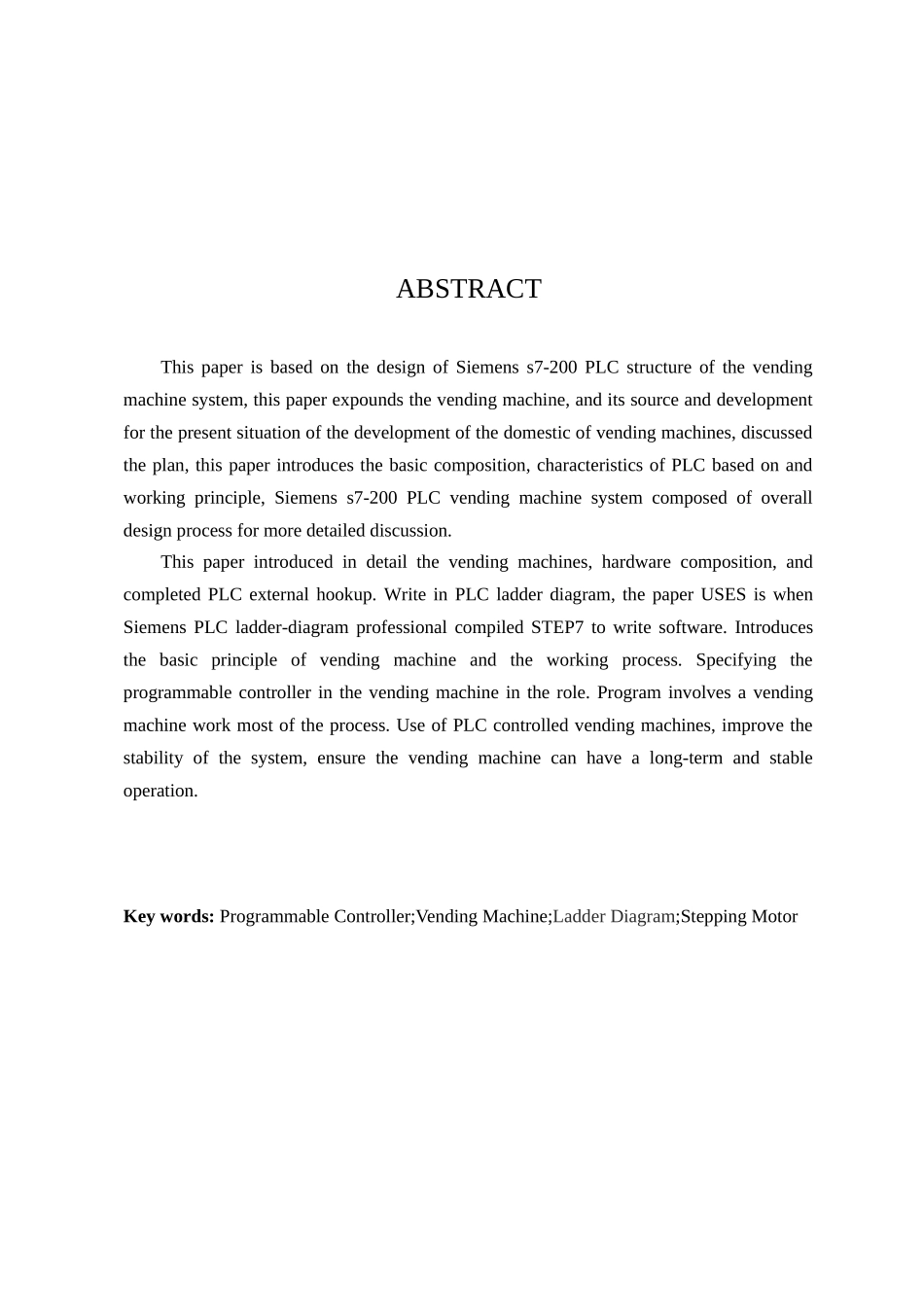 基于西门子s7200系列plc结构的自动轧钢机系统论文-毕设论文_第2页