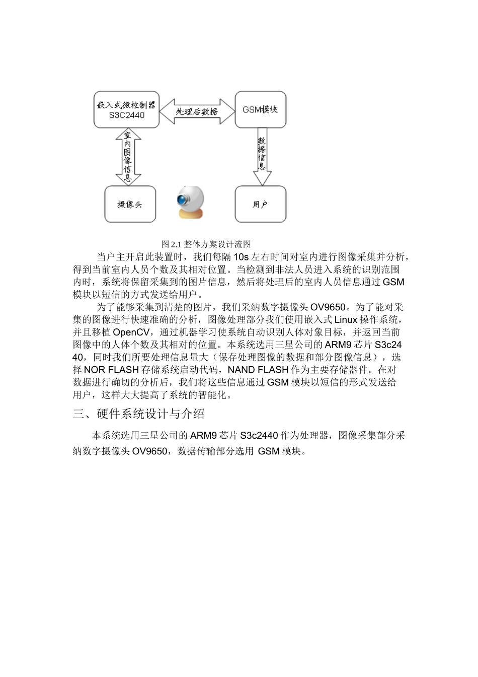基于计算机视觉的防盗报警系统本科论文_第2页