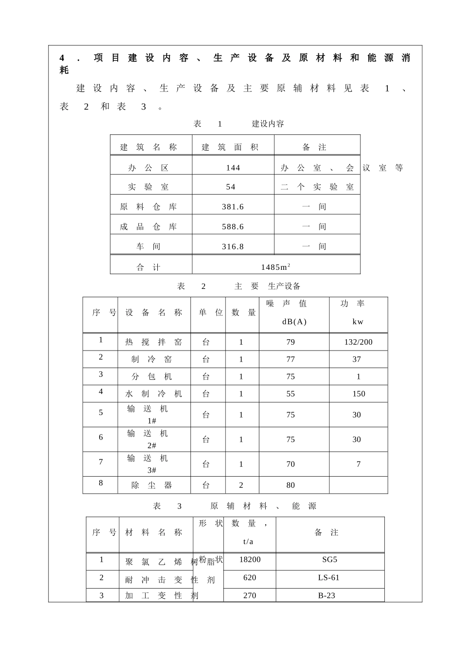 塑料加工项目环境影响评估报告_第3页