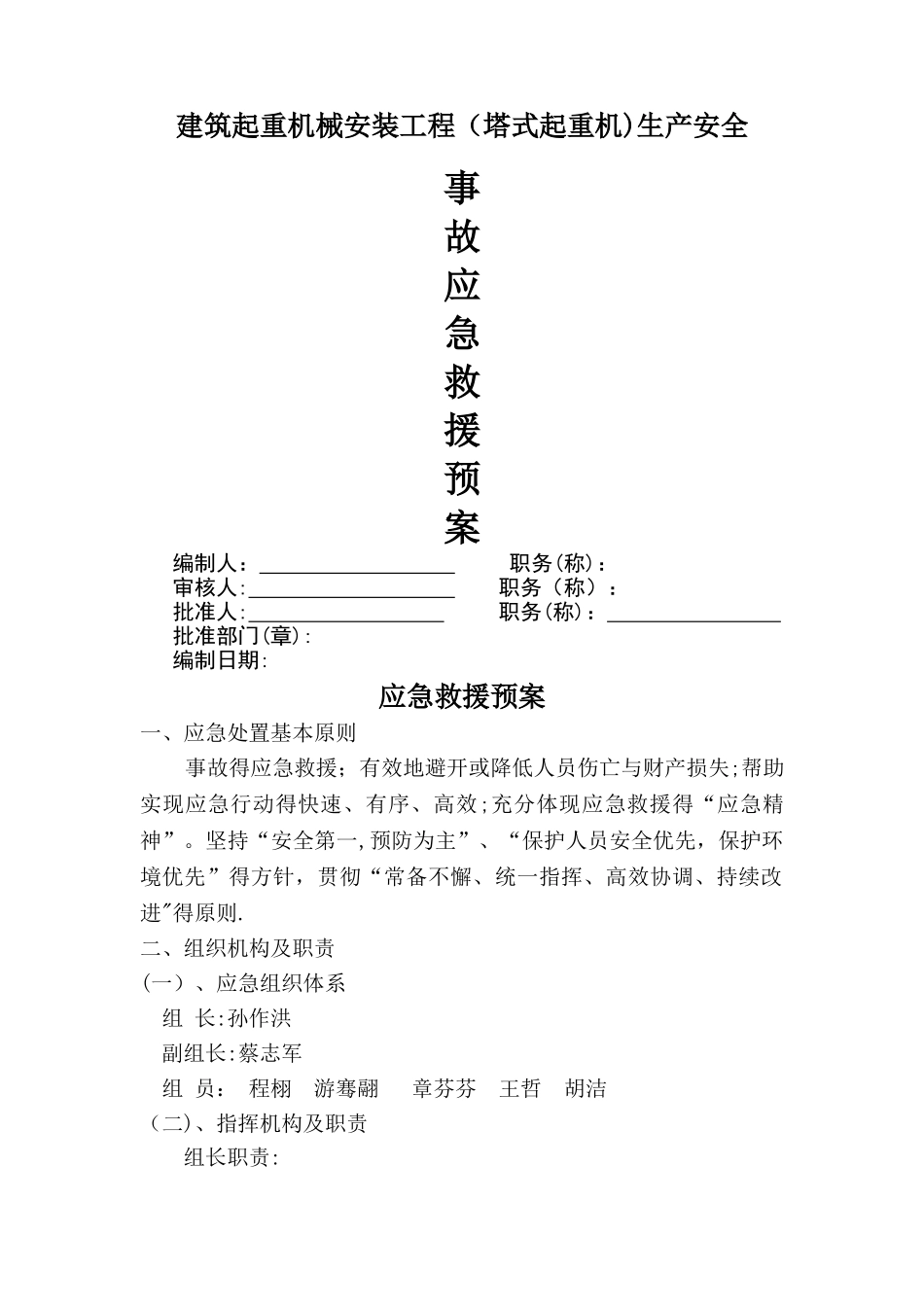 塔吊应急预案_第1页