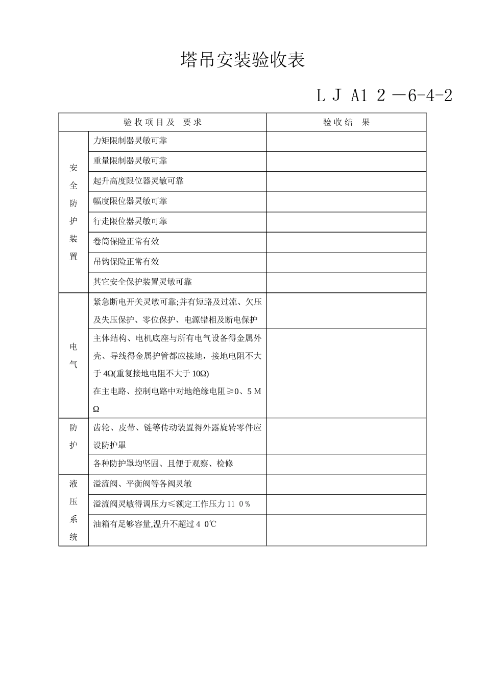 塔吊验收记录表_第3页