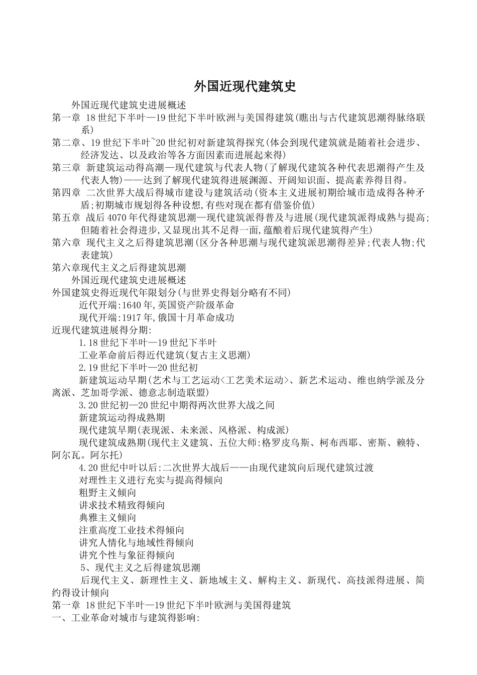 外国近现代建筑史笔记_第1页