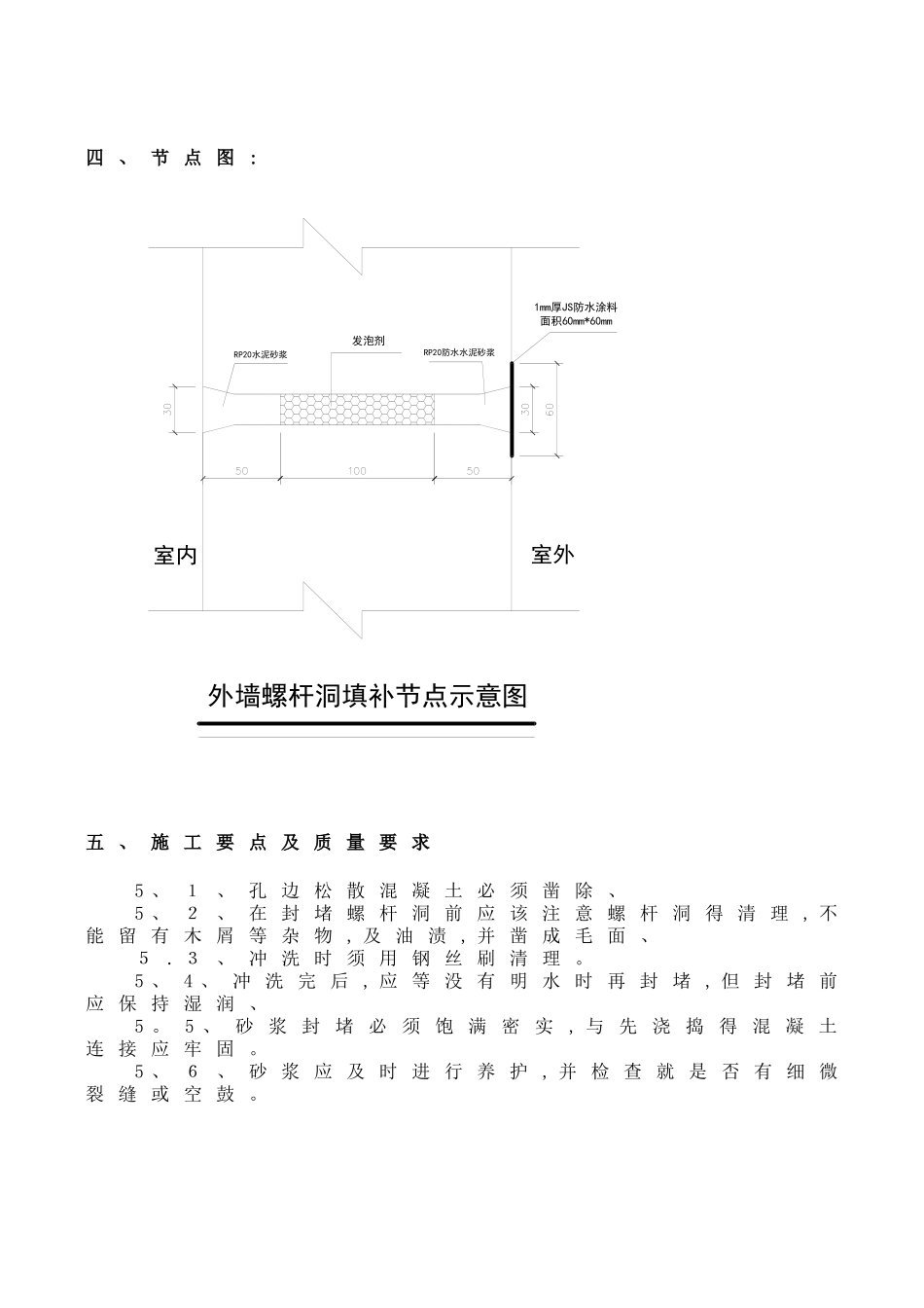 外墙对拉螺杆洞处理方案_第3页