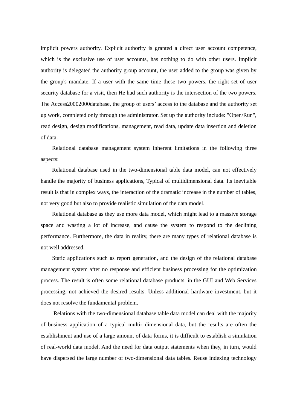 外文文献及中文翻译-Access2000-Relational-Database_第3页