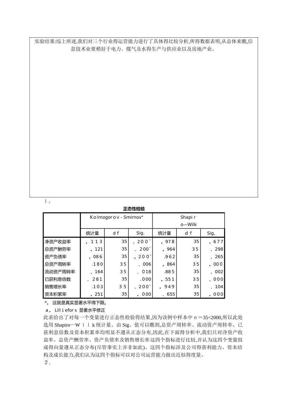 多元统计分析实验报告_第2页