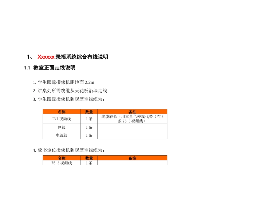 多媒体录课教室装修项目建议书_第3页