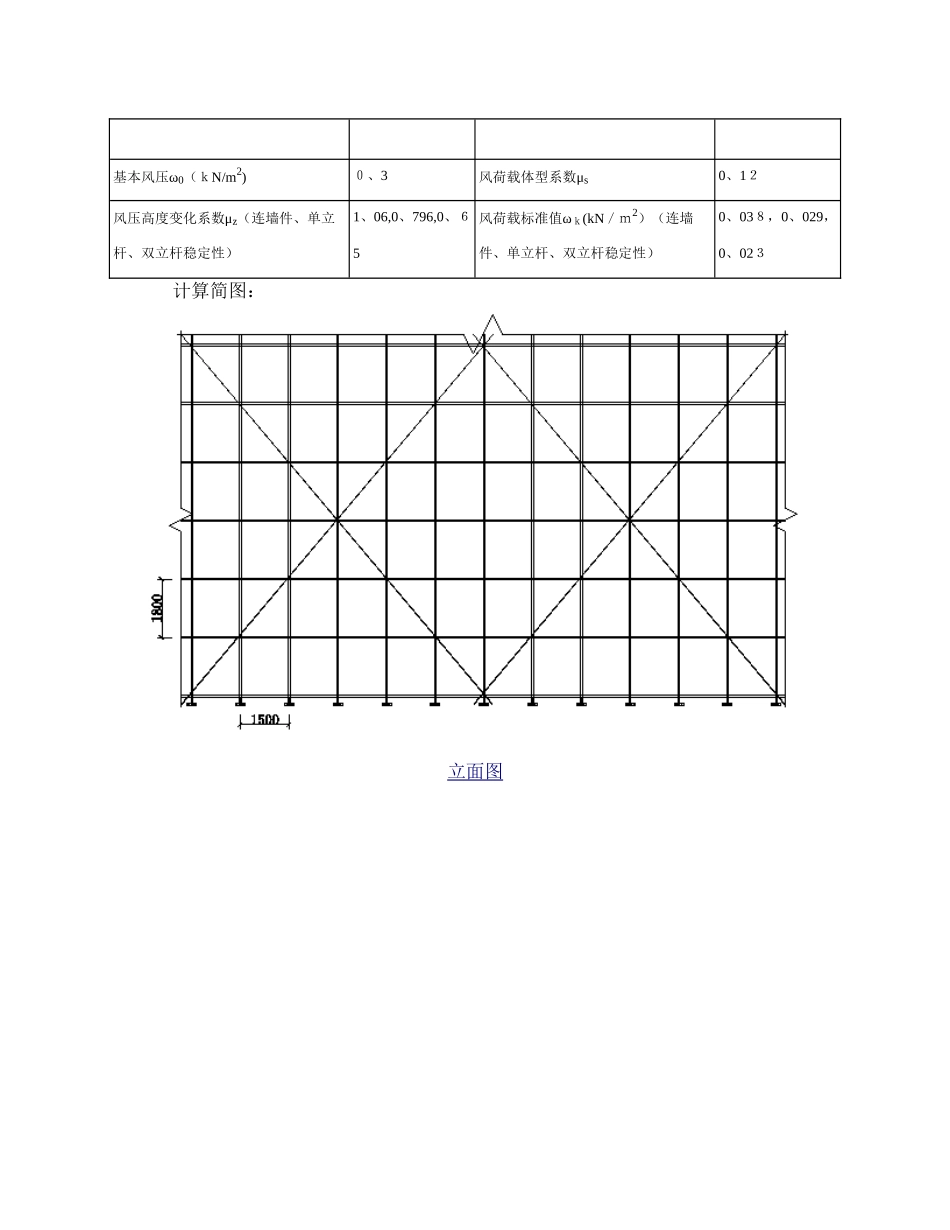 多排脚手架计算书_第2页