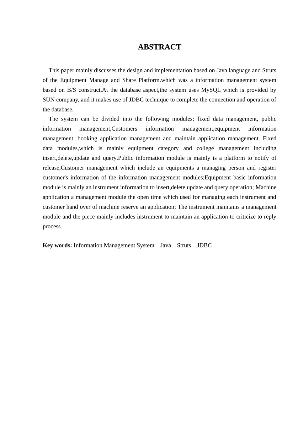 大型科学仪器共享管理平台设计与实现本科学位论文_第2页