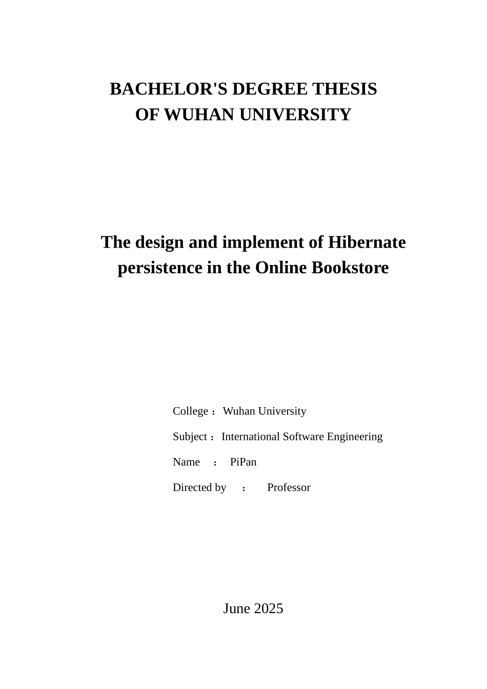 大学毕业论文-—hibernate持久化技术在网上购书系统中的设计与实现_第2页