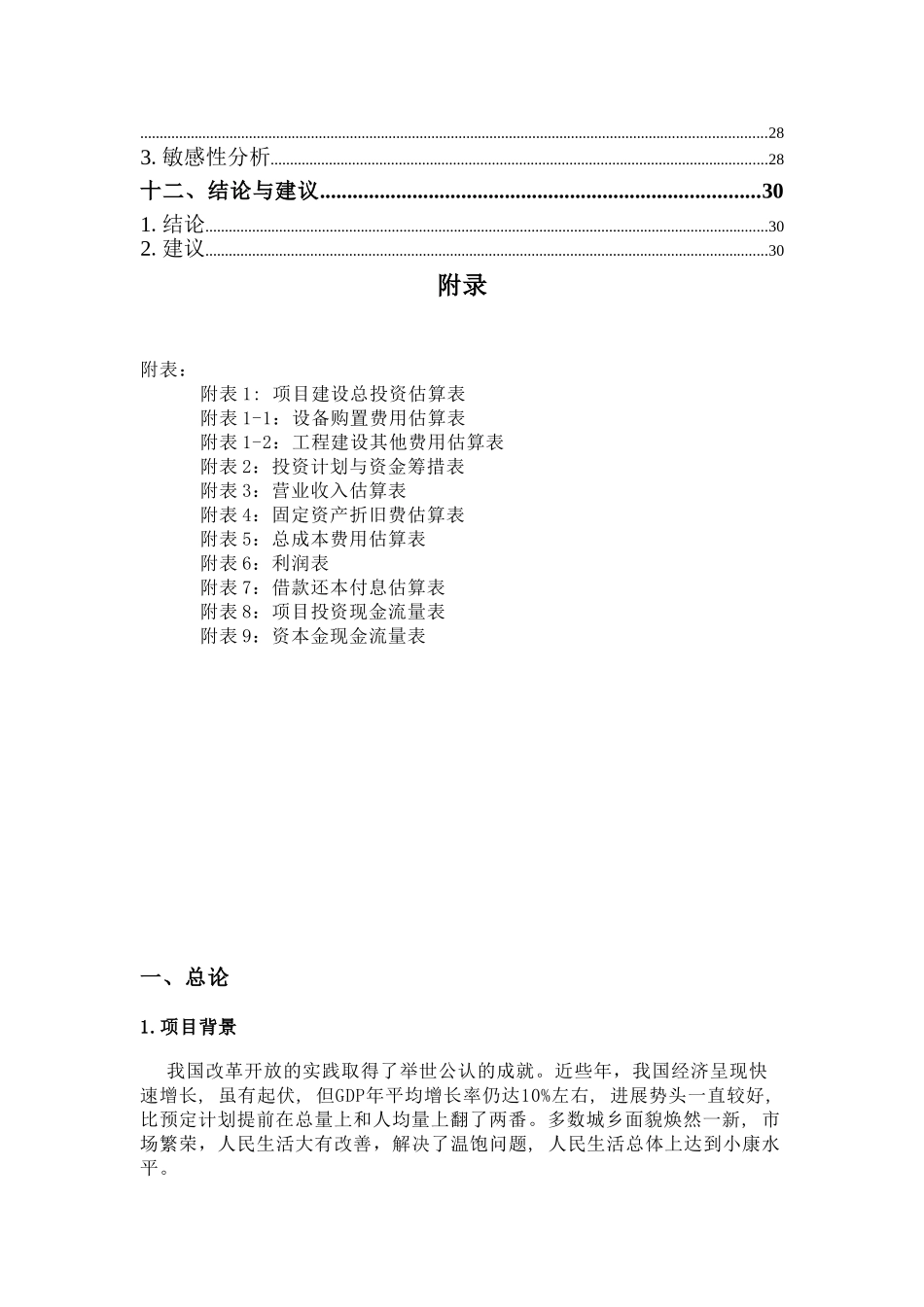 大连某汽车装饰美容项目可行性研究报告书_第3页
