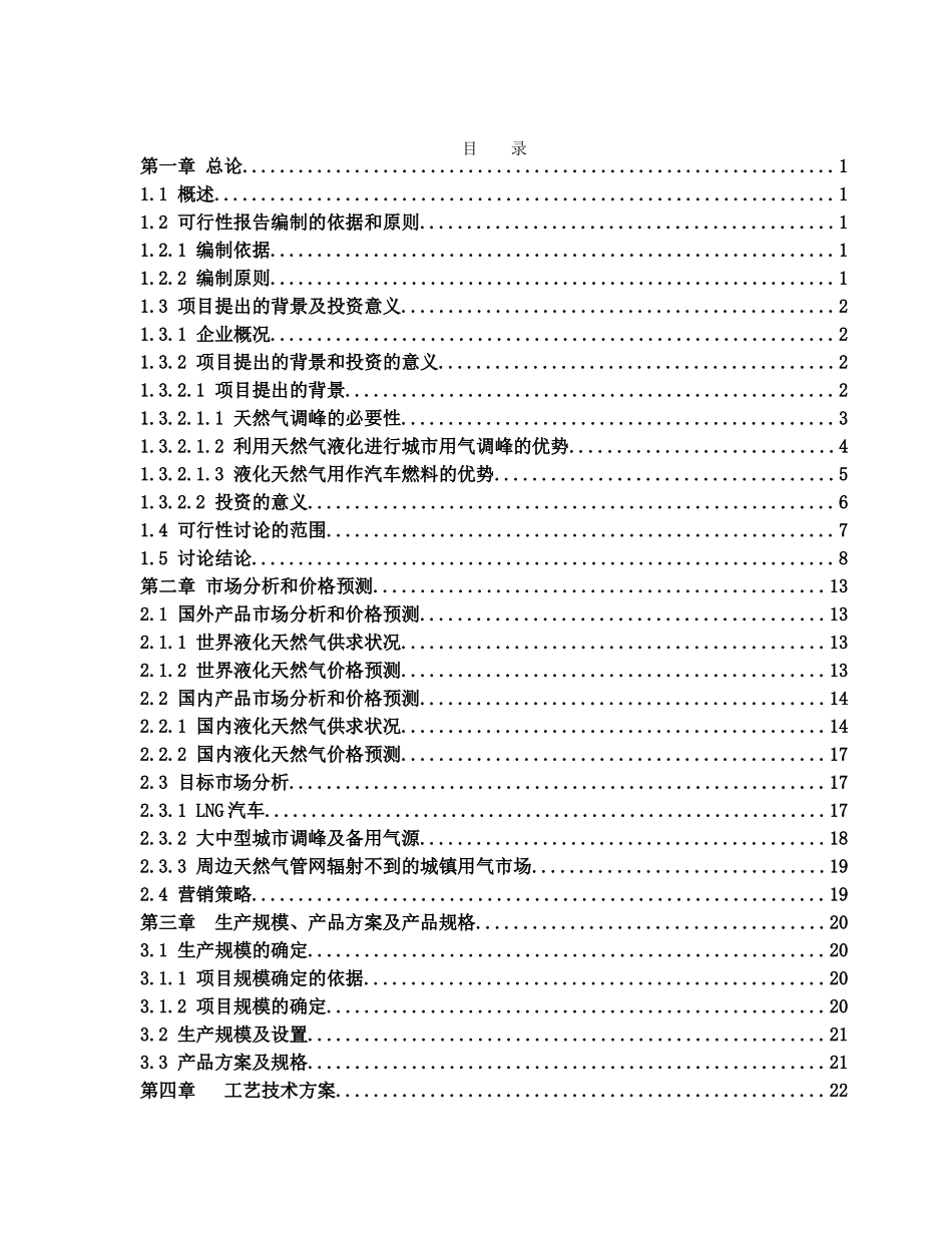 天然气城市调峰及综合利用项目可行性研究报告_第3页