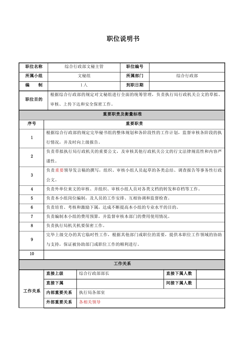 太和大运会项目职位说明书组合_第1页