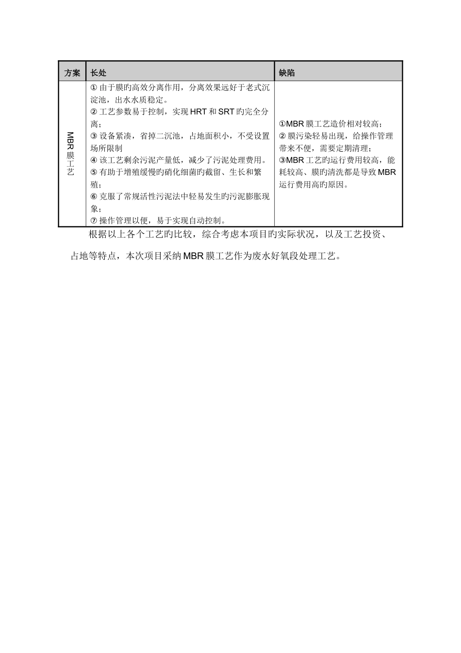 好氧处理工艺优缺点比较_第3页