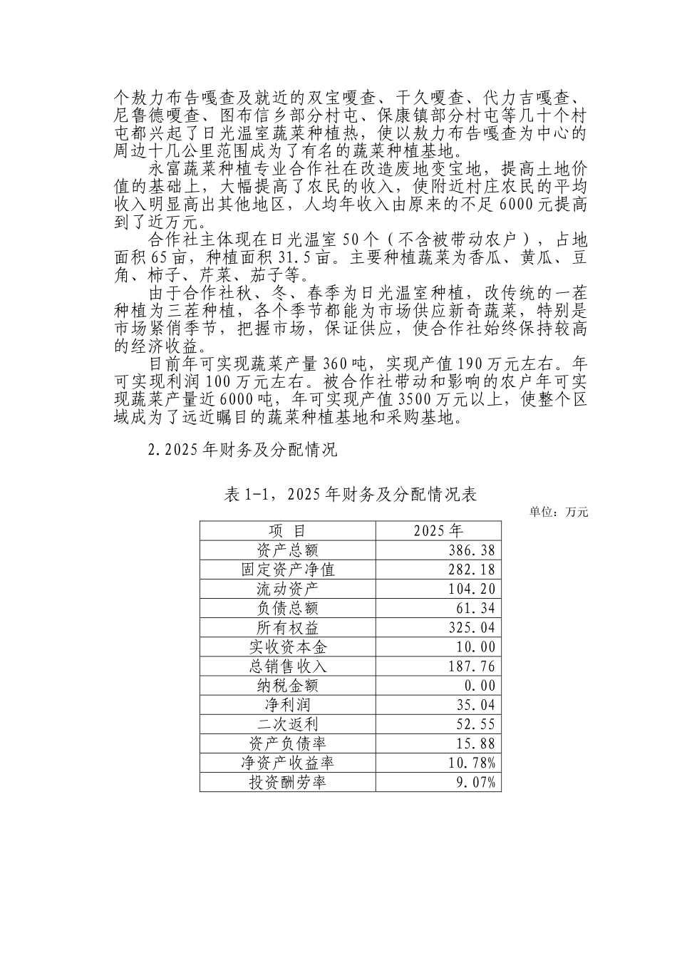 孔家蔬菜项目可研报告_第3页
