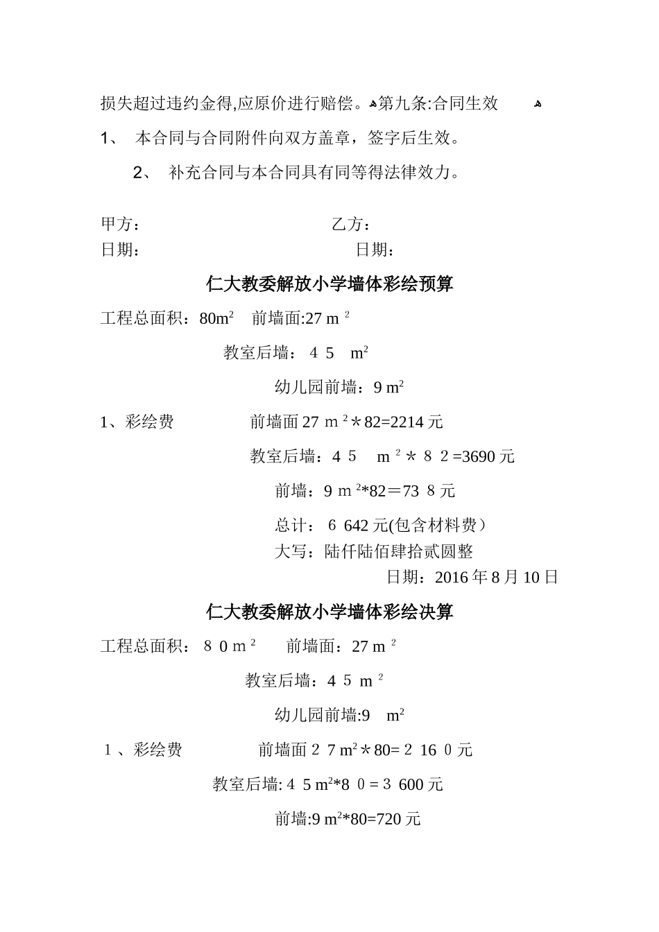 学校墙体彩绘合同_第2页