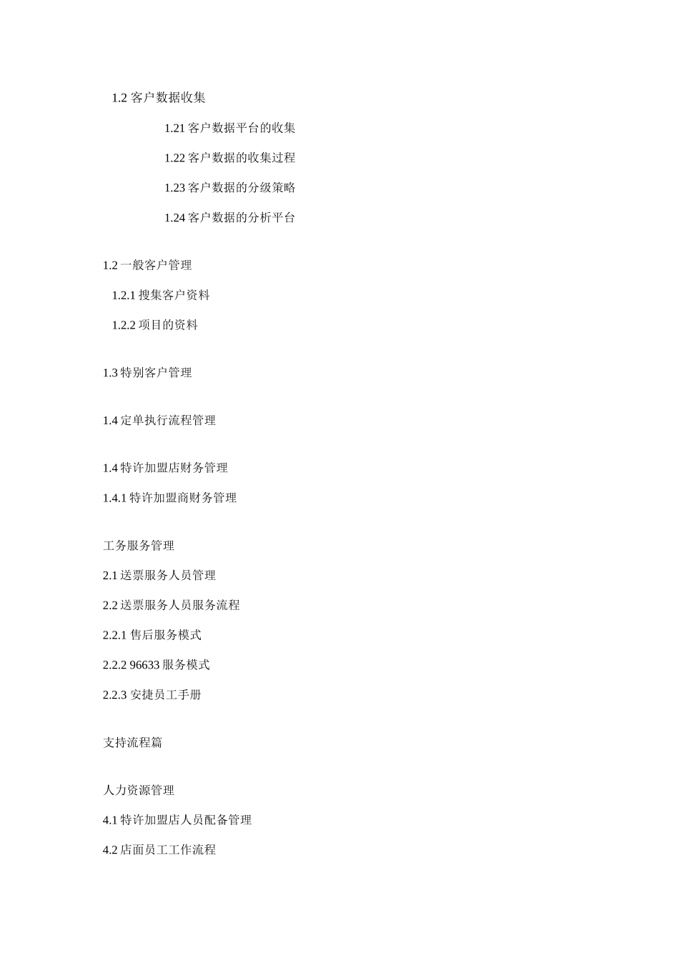 安捷折扣机票连锁超市店面管理手册_第2页