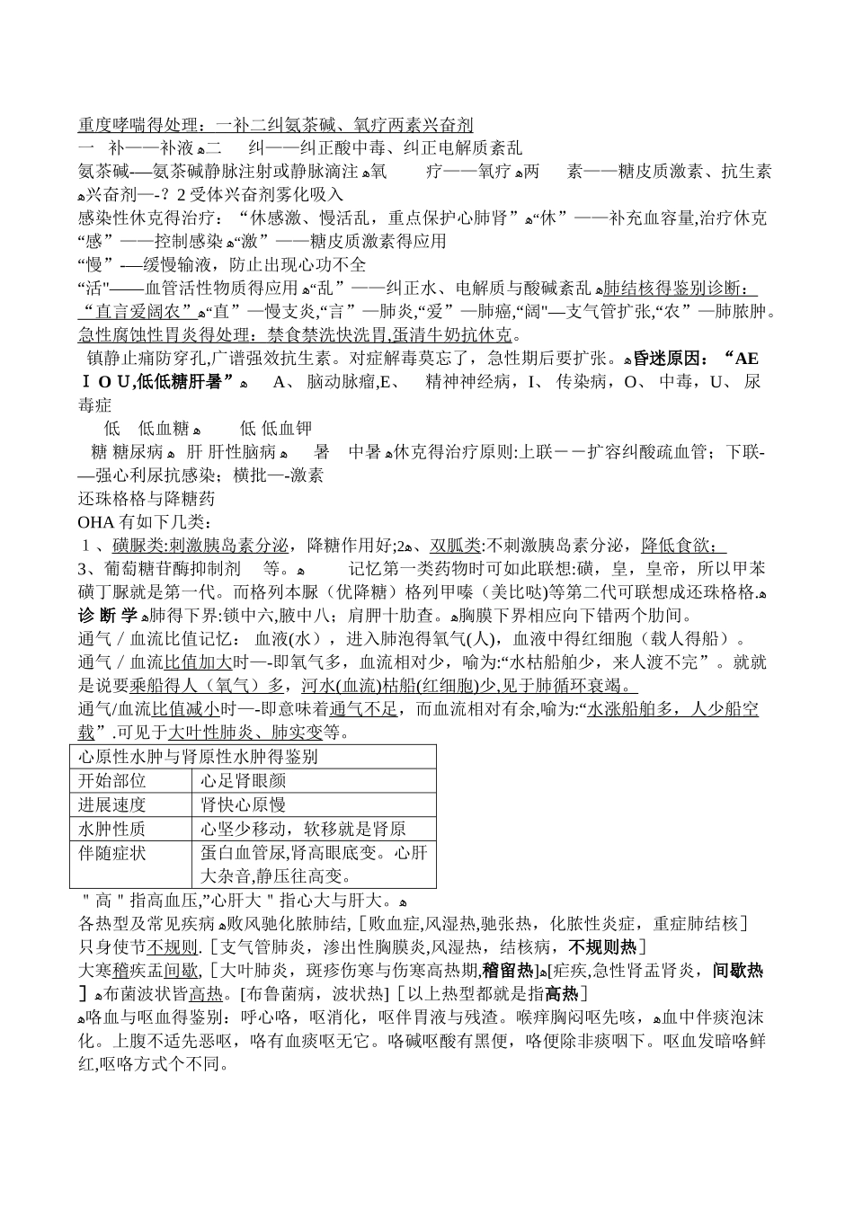 完整医学速记口诀_第3页