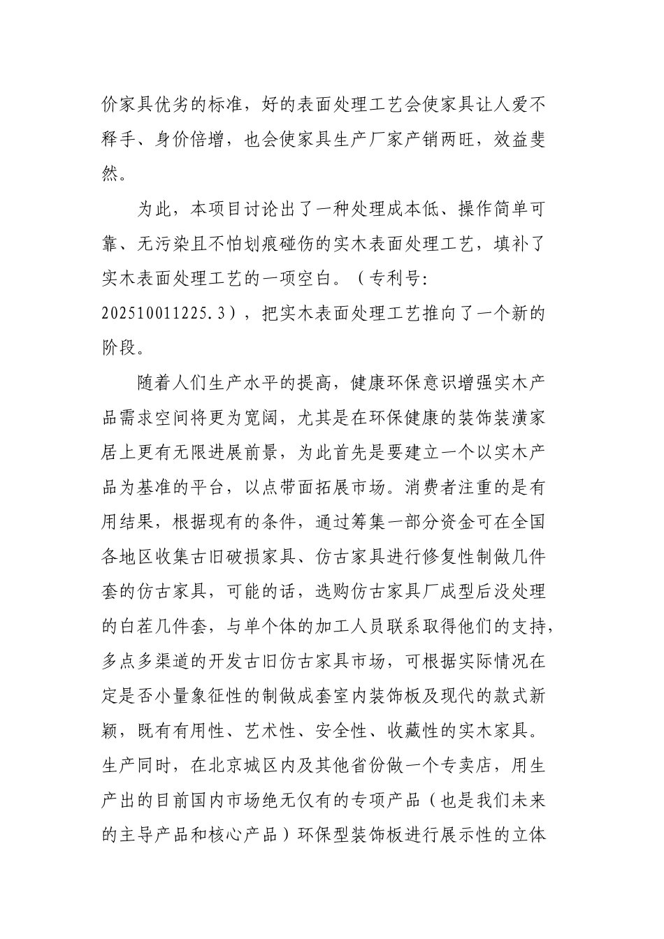 实木表面处理工艺项目可行性研究报告_第3页