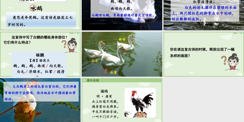 25秋新教材人教统编版一年级上册第一单元识字语文园地一第2课时课件