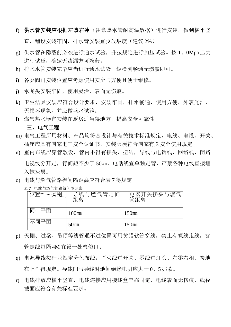 室内装修工程质量验收标准_第3页