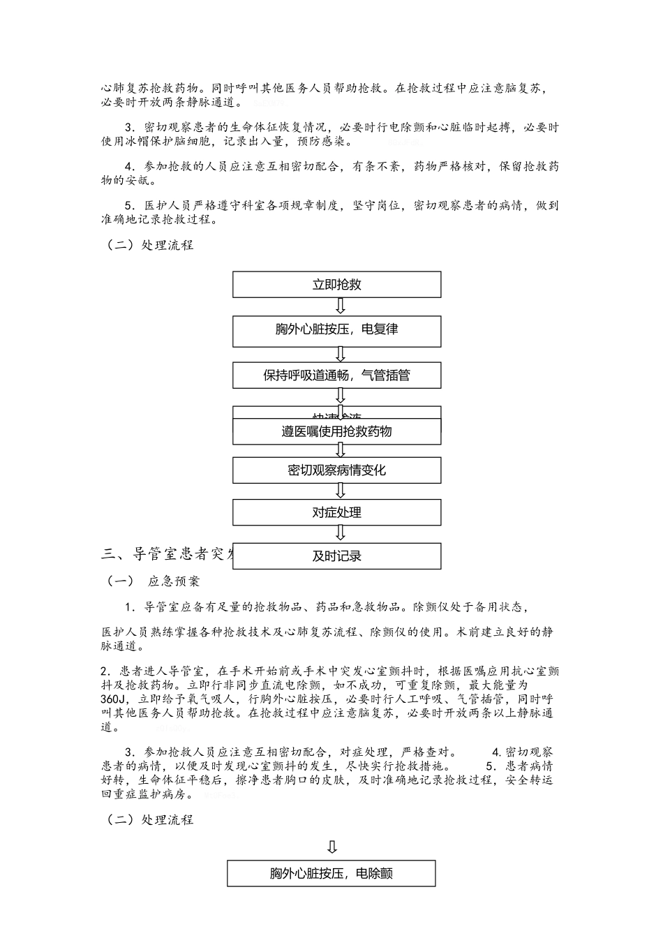 导管室应急预案_第2页