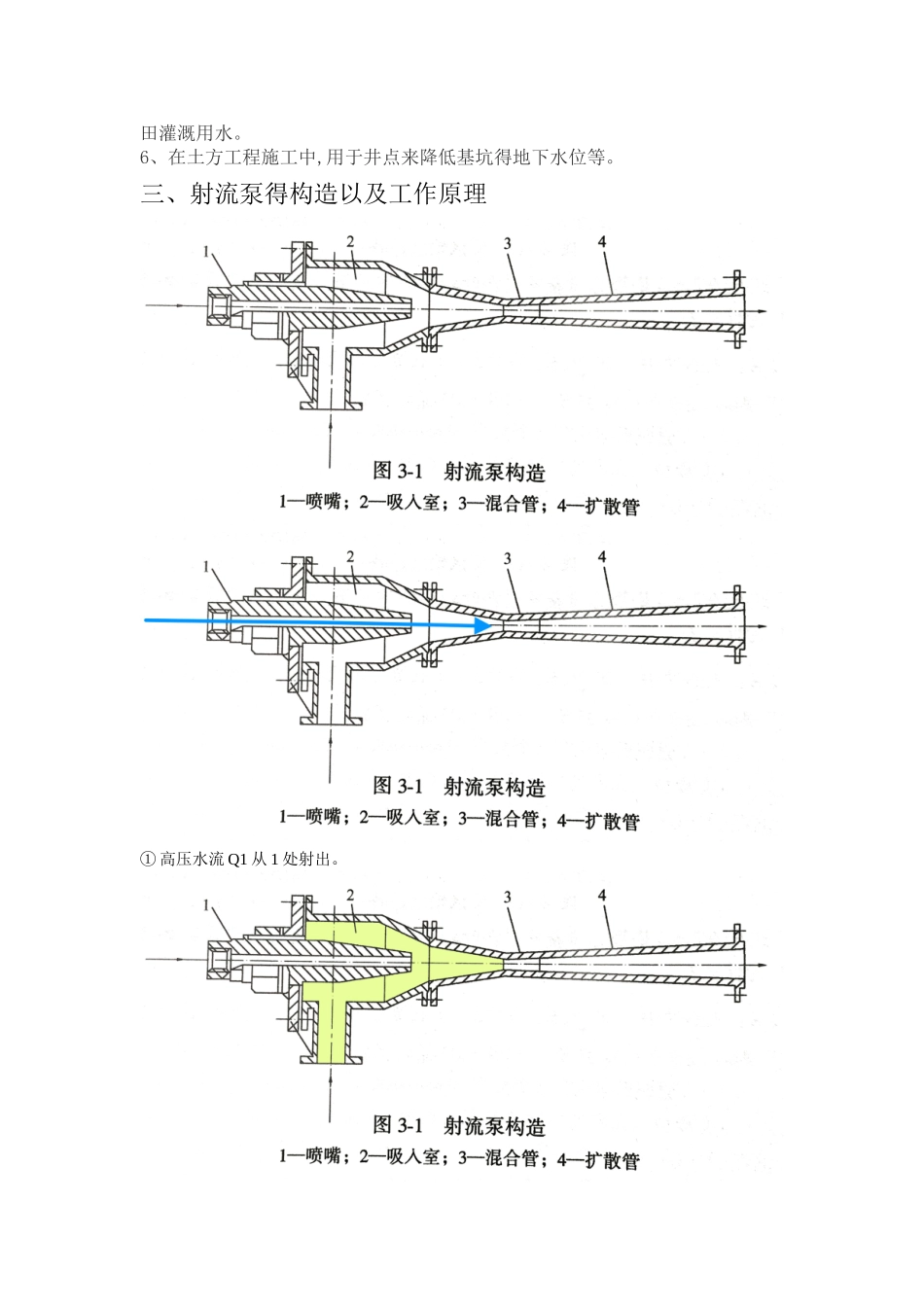 射流泵的构造以及工作原理_第2页