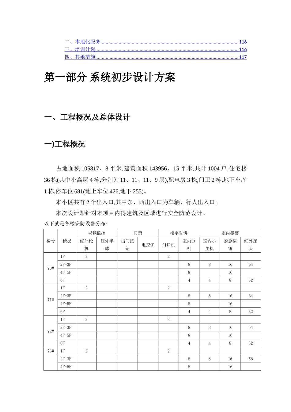 小区安防系统技术方案_第2页