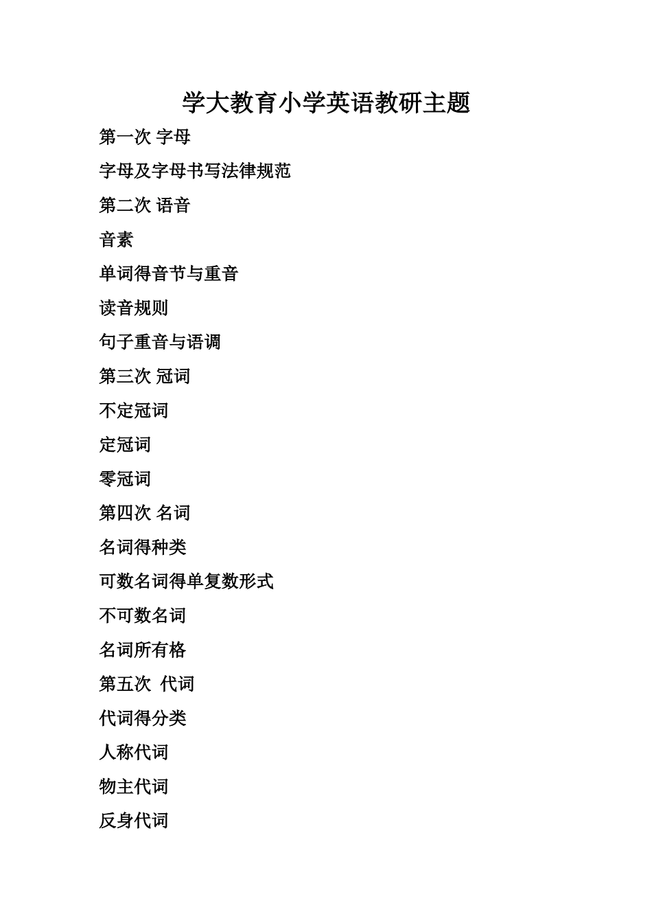 小学英语教研主题_第1页