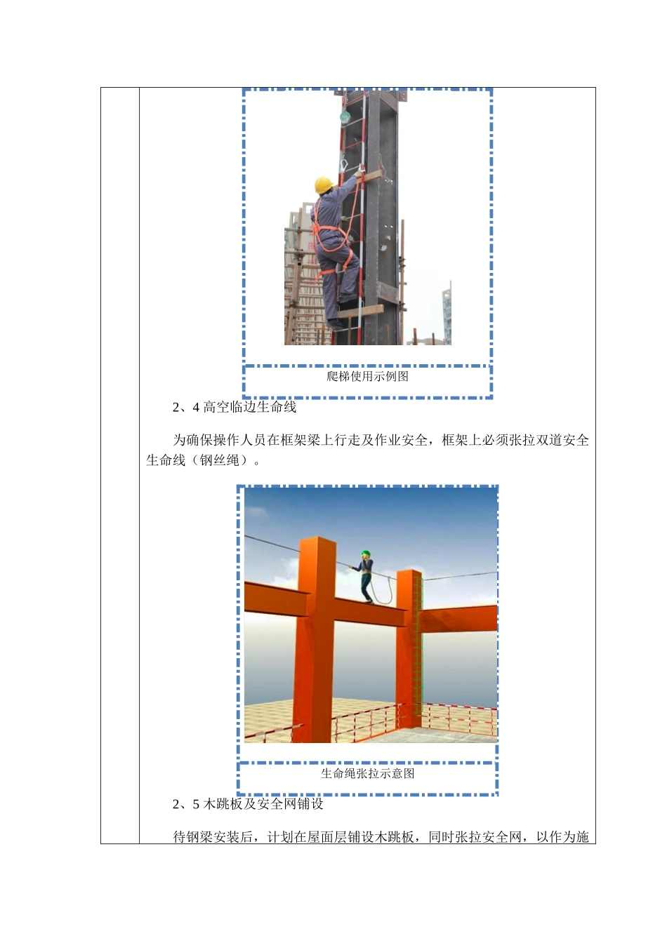 屋面钢结构工程施工安全交底_第3页