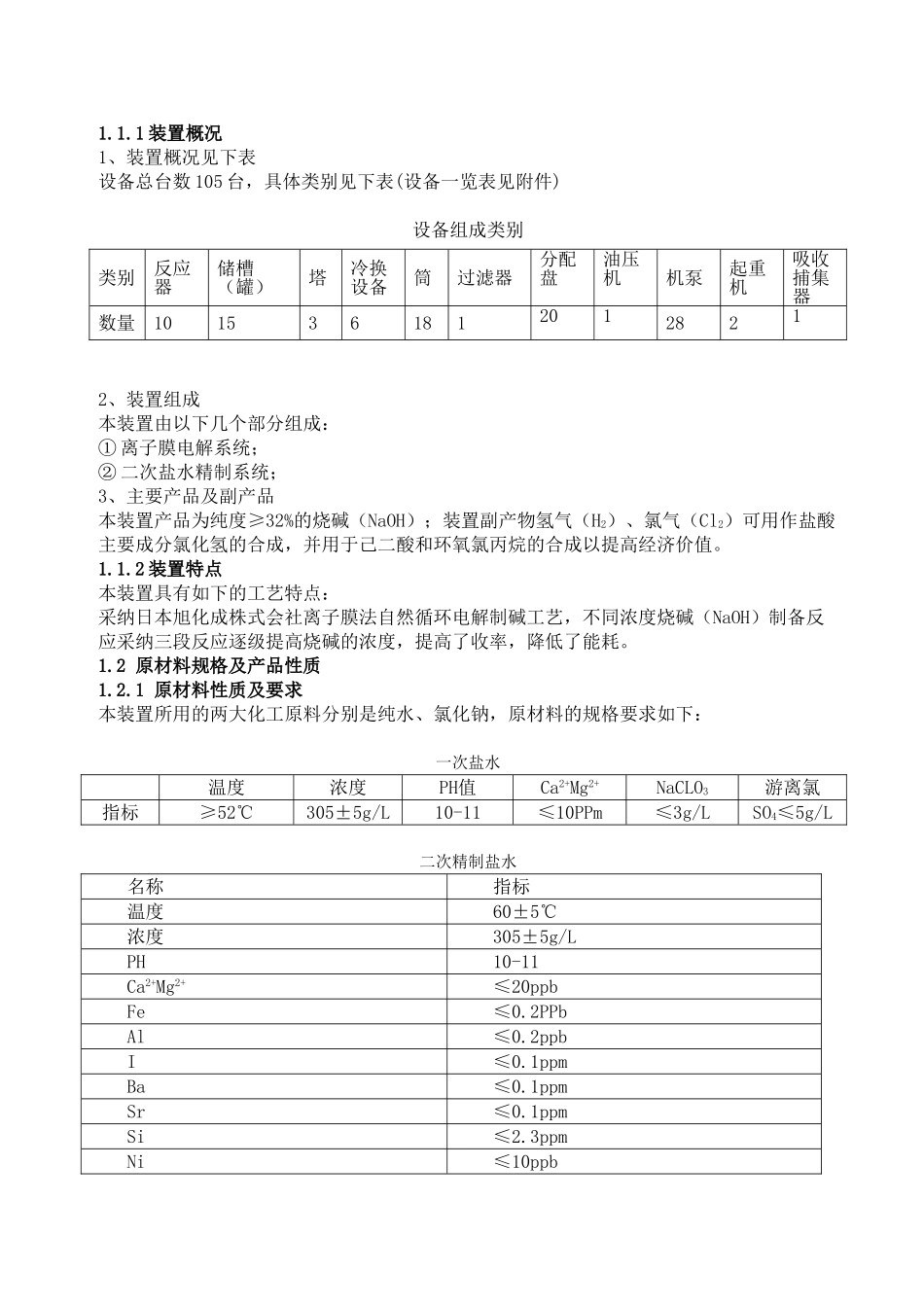 山东东都农药厂16万吨离子膜操作规程_第3页