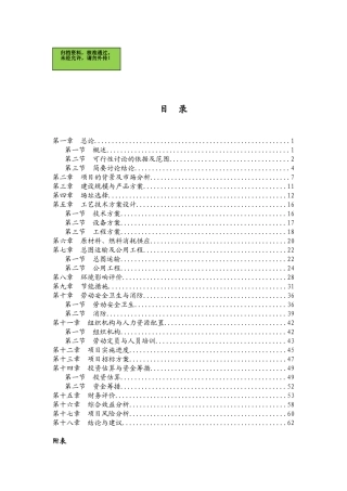 山东省某县年加工20000吨燃油添加剂项目可行性研究报告