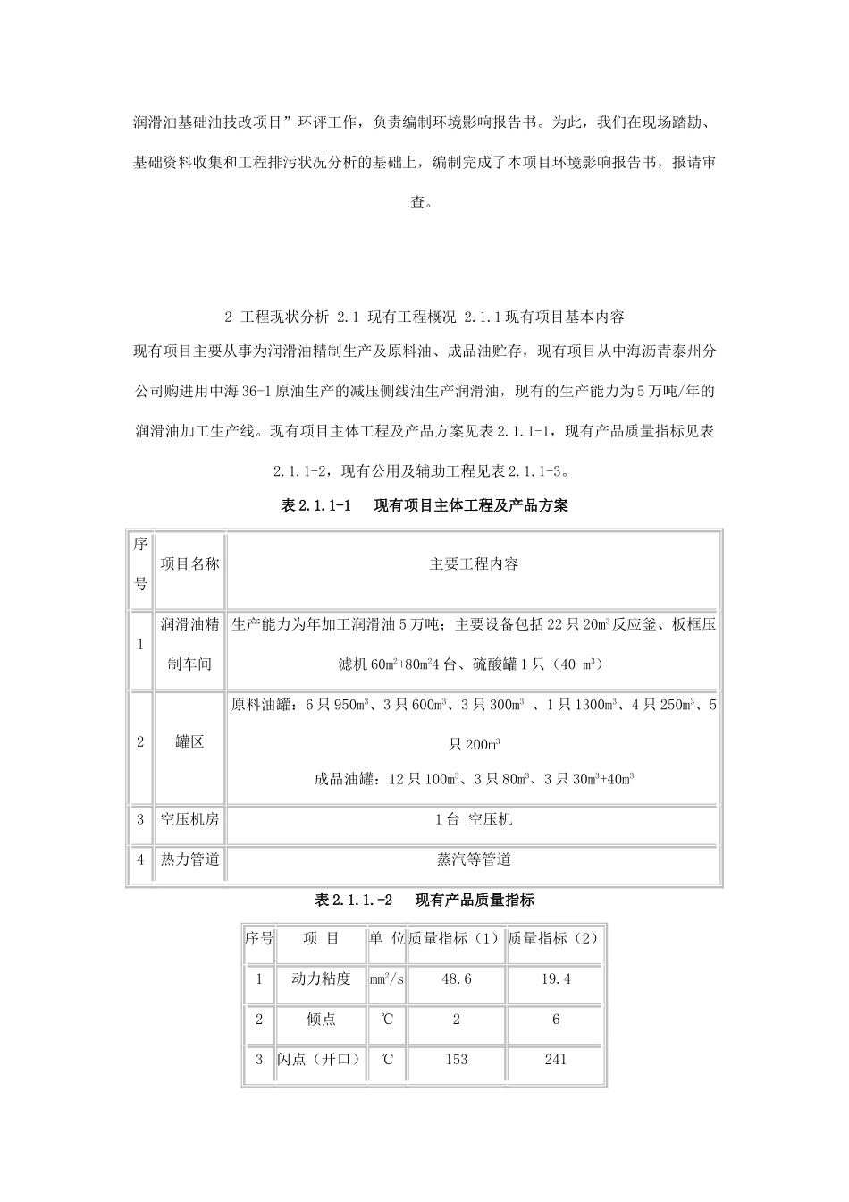 州泰祥晟石化有限公司年产润滑油技术改造项目二次公示大学论文_第2页
